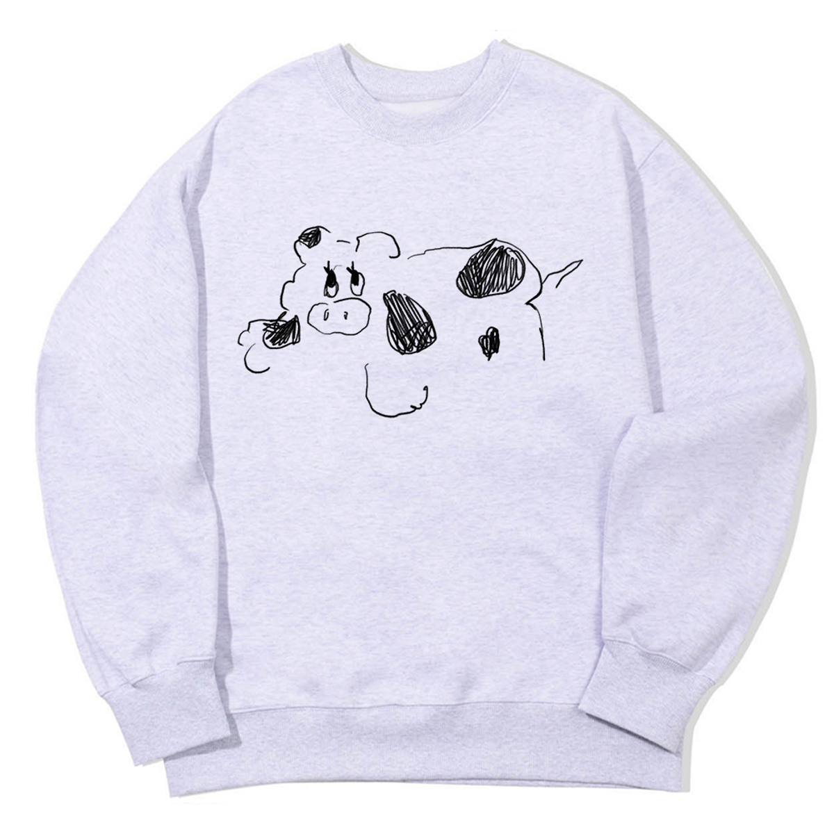 어썸어스(AWESOMEUS) CUTE PIG SWEAT SHIRTS_3 COLOR