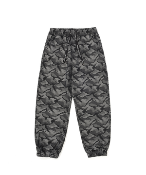 카모플라쥬 조거 팬츠 블랙