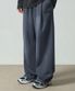 VLAD 원턱 피그먼트 페이드 워싱 스웻 팬츠_네이비