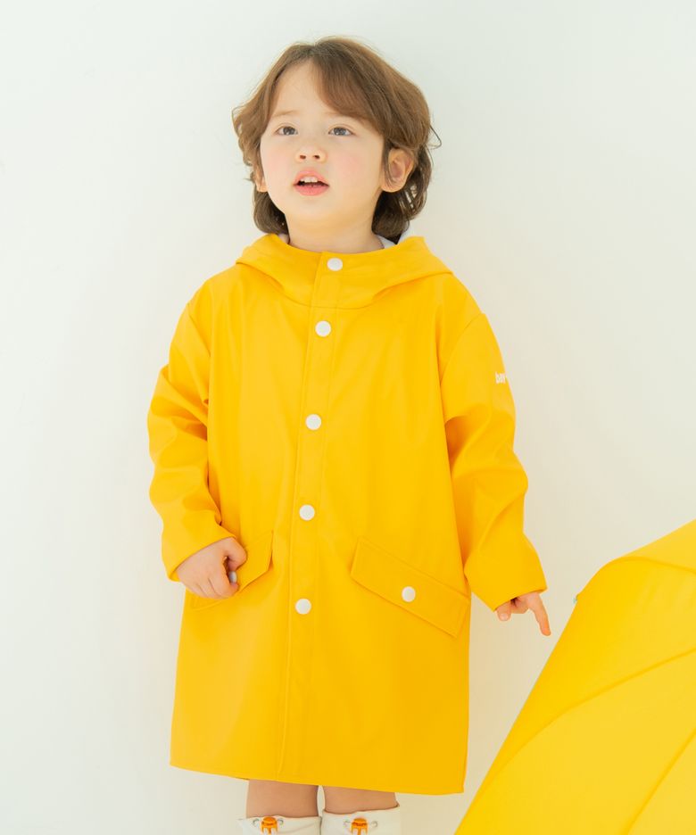 아동 드리밍 컬러 우비 옐로