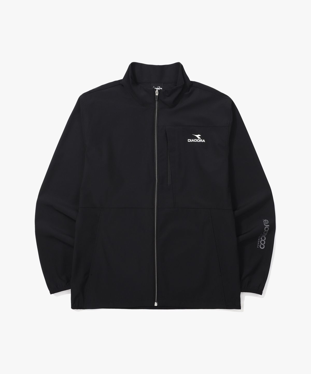 디아도라(diadora) 쿨코어 우븐 자켓 BLACK