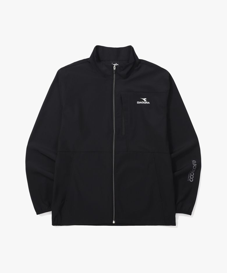쿨코어 우븐 자켓 BLACK