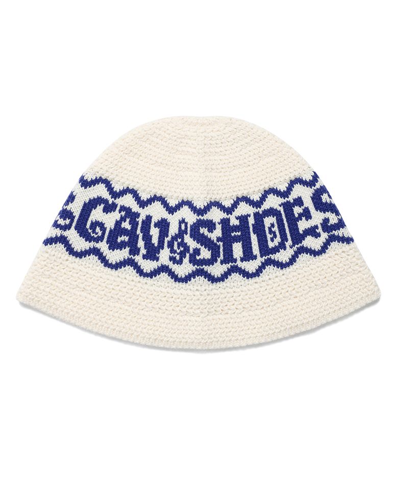 CLEF KNIT BUCKET HAT CREAM(CV2EFUAB30A)
