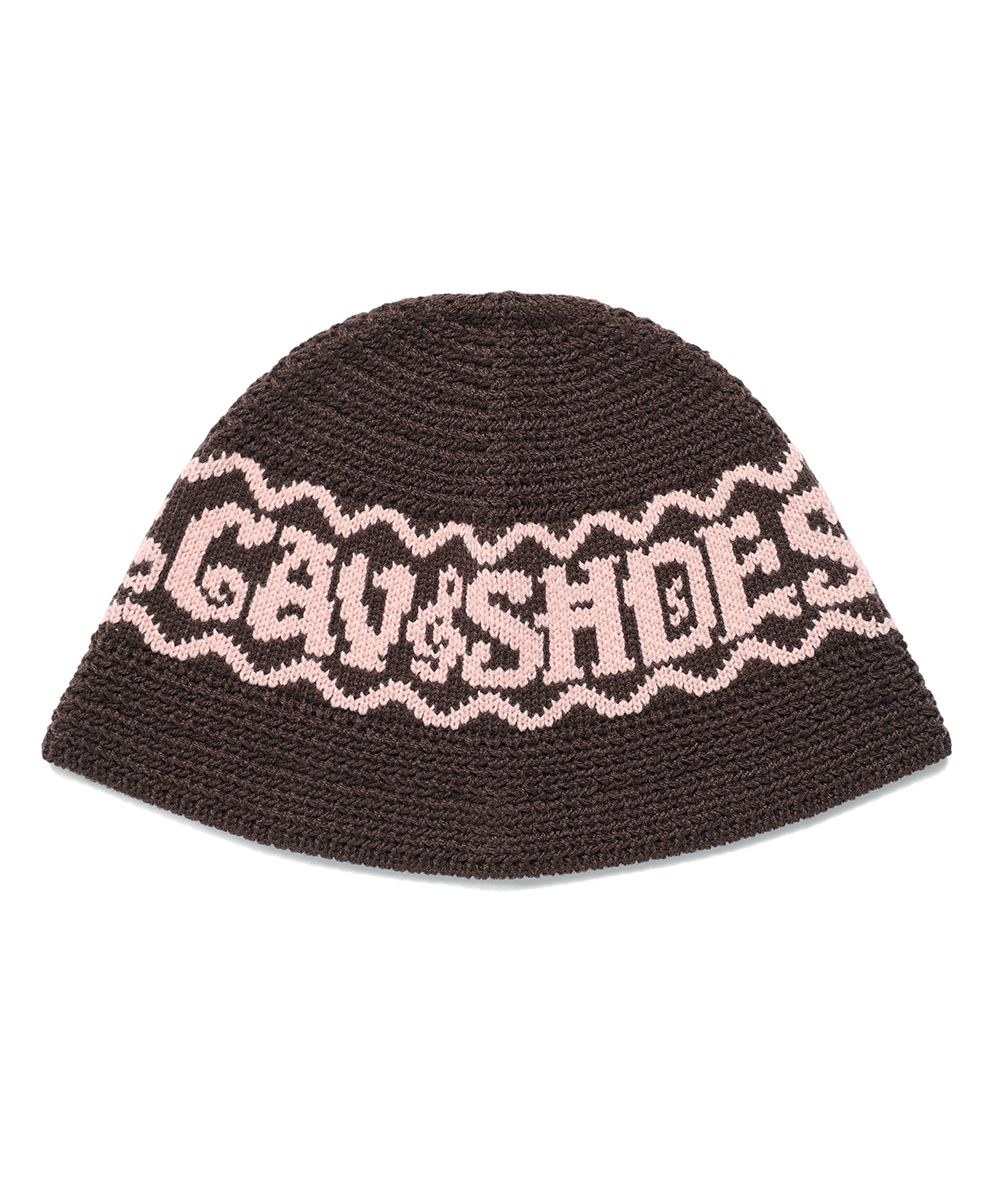 ハット CAVISH CLEF KNIT BUCKET HAT BROWNCV2EFUAB30A CLEF KNIT BUCKET HAT BROWN(CV2EFUAB30A) - cavish | 60