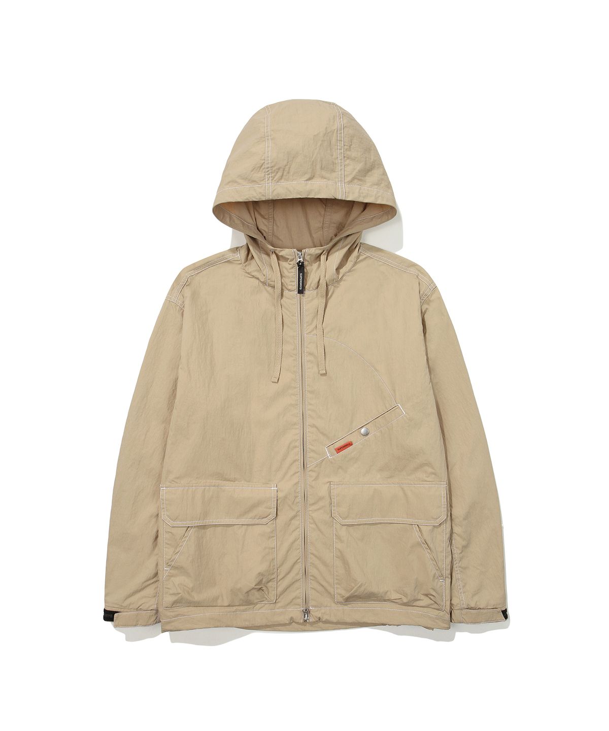 슈퍼드라이(SUPERDRY) 에센셜 CN 윈드브레이커 베이지