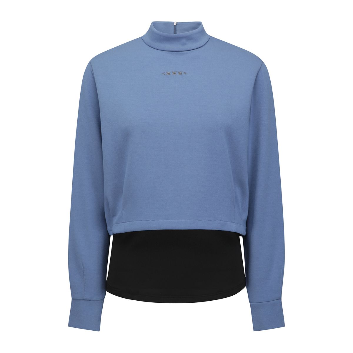어뉴골프(ANEW GOLF) LAYERD MOCK NECK L/TS_BL