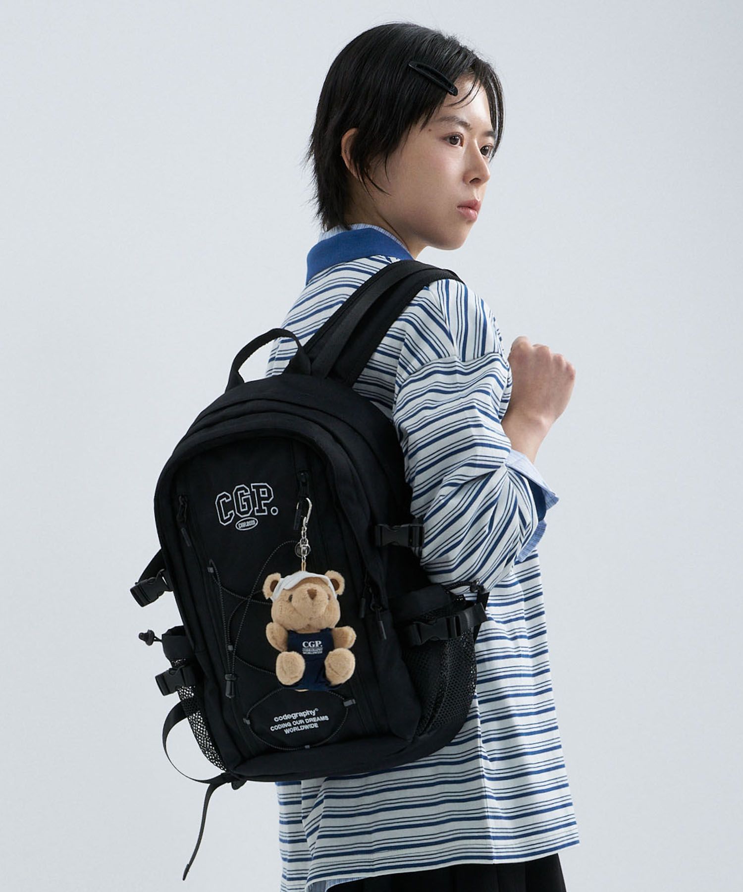 MUSINSA公式 | Codegraphy CGP アーチロゴバックパック 17.5L-ブラック