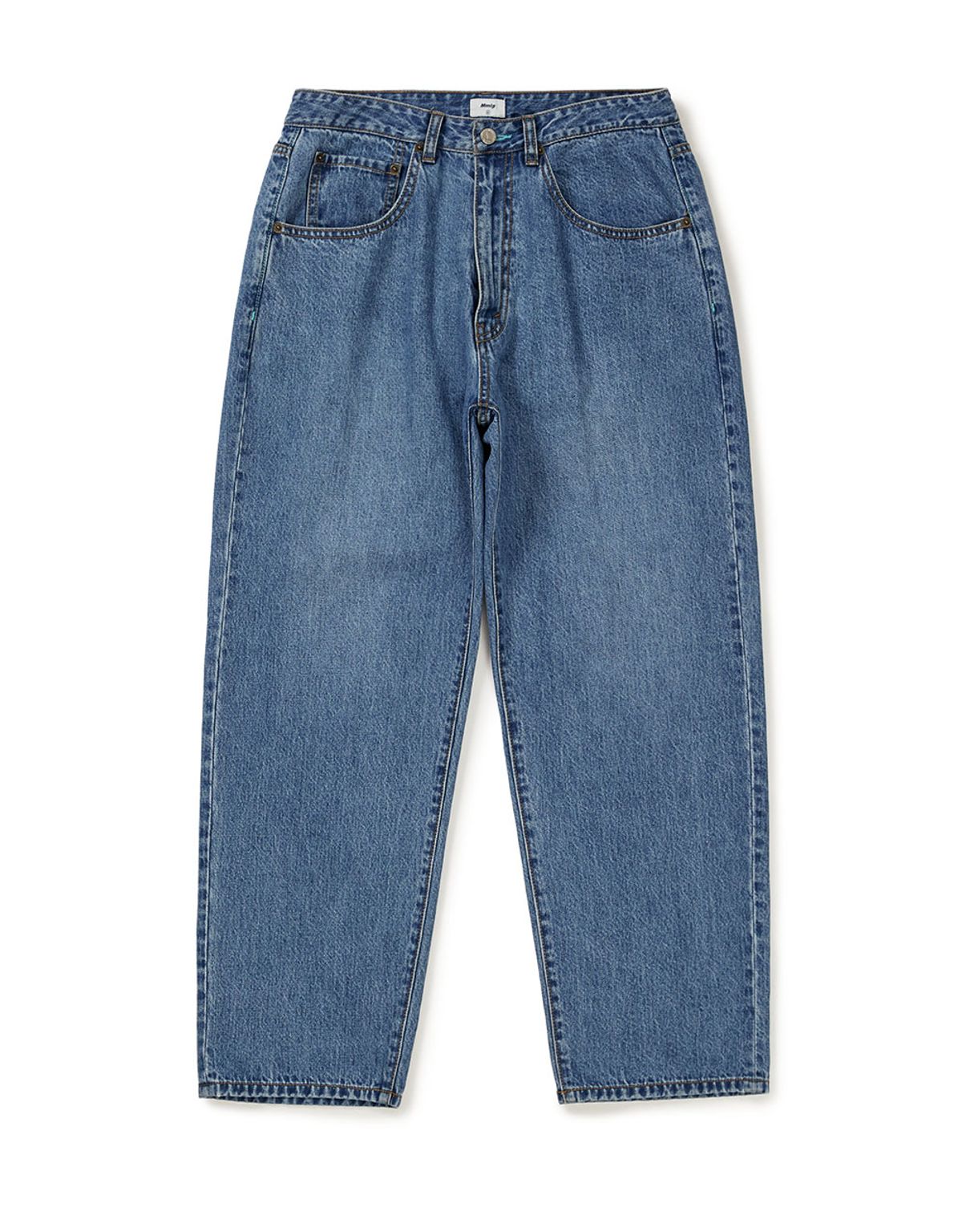 엠엠엘지(MMLG) [Mmlg] MM AUTHENTIC DENIM PANTS (MID BLUE)