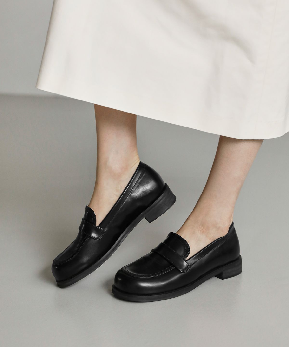 사뿐(SAPPUN) 덴로브 스퀘어 로퍼 (3cm)