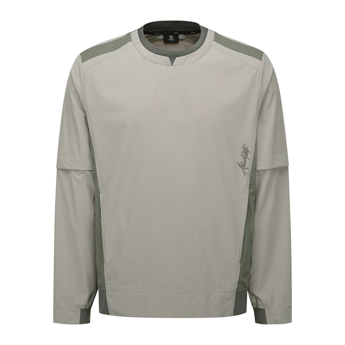 어뉴골프(ANEW GOLF) M ROUND NECK ANORAK JK_LE