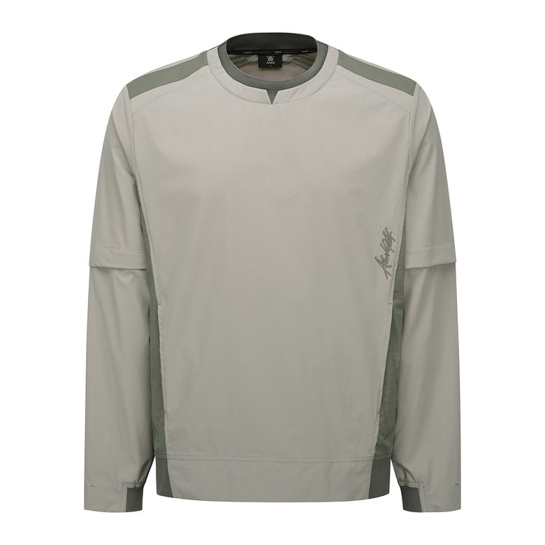 M ROUND NECK ANORAK JK_LE