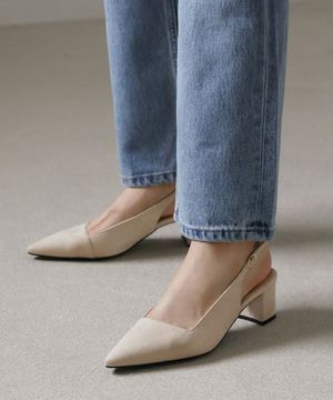 세르비 스틸레토 슬링백 (2/5cm)