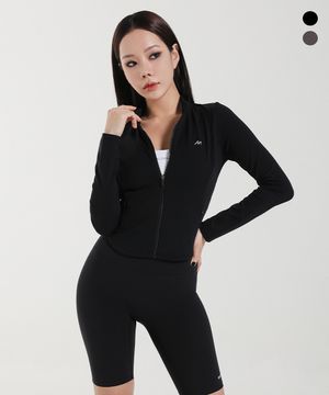 퍼포먼스 슬림핏 집업자켓