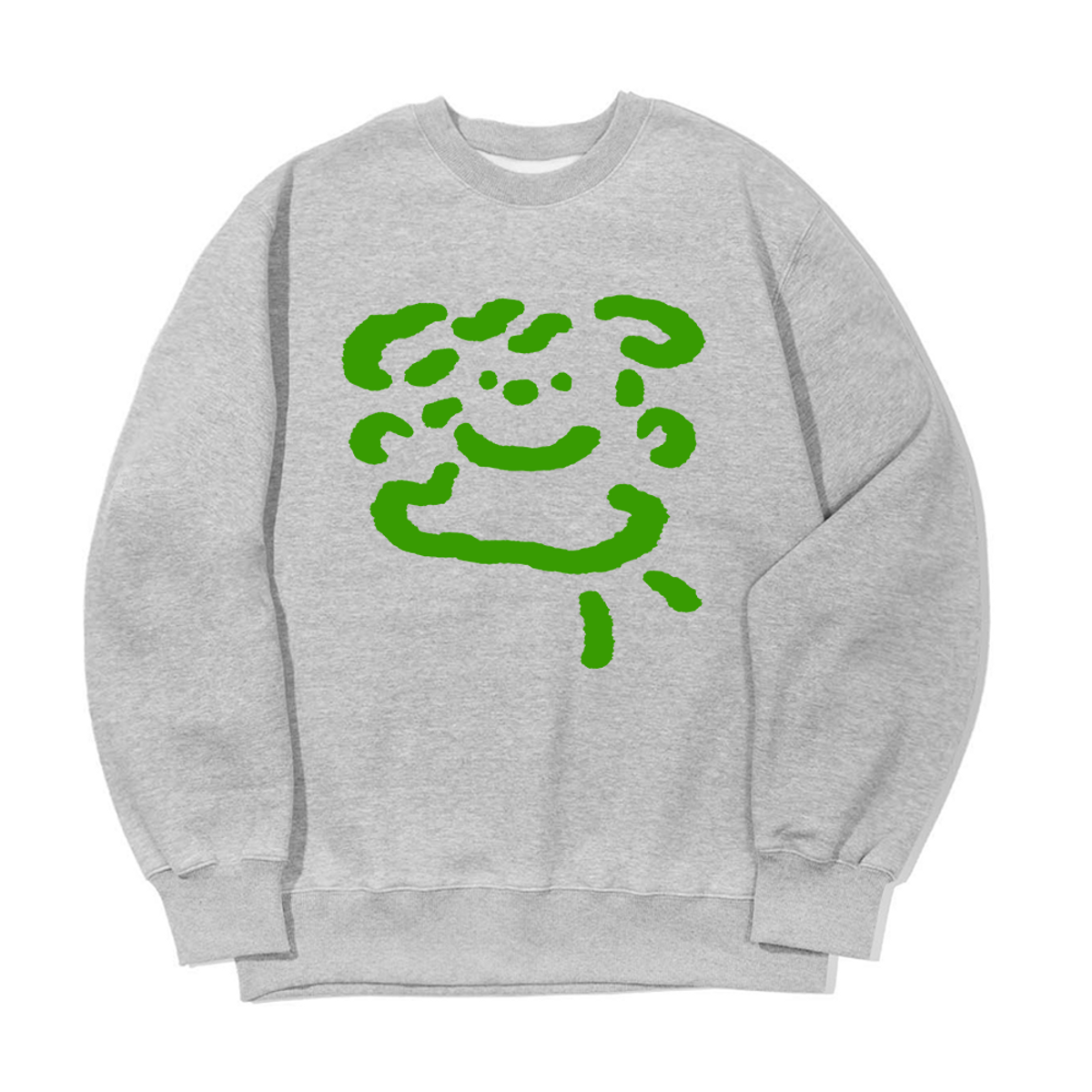 어썸어스(AWESOMEUS) JUMPING GREEN PUPPY SWEAT SHIRTS_3 COLOR