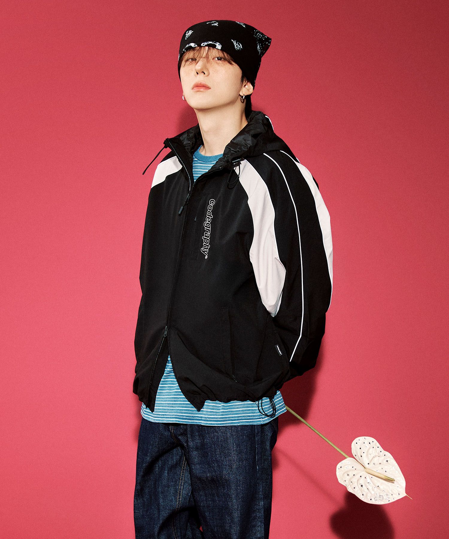 ジャケット・アウター BLURRED CLOTHING SASHIKO SPORTS JACKET ジャケット・アウター BLURRED CLOTHING SASHIKO SPORTS JACKET