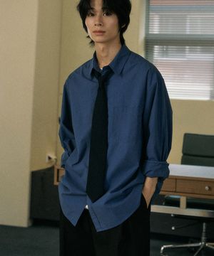 스테디 셔츠 - 인디고 네이비