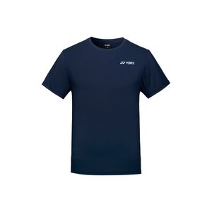 243TS053U 미드나이트 블랙 남녀공용 스포티 슬로건 반팔 티셔츠