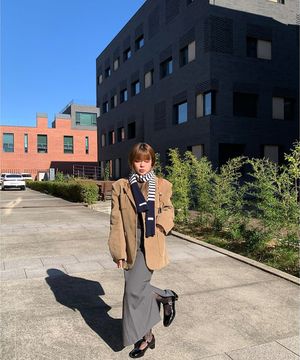 클래식 메리제인 슈즈 - 블랙