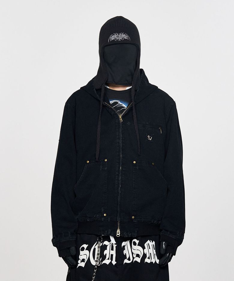 AGING WORK JACKET BLACK
