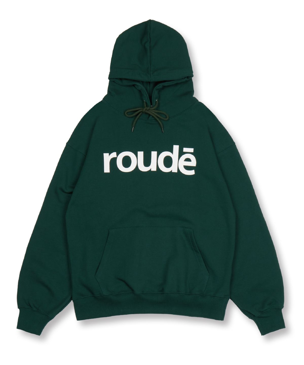 라우디(ROWDY) 라우디 시그니쳐 로고 후디_포레스트 그린
