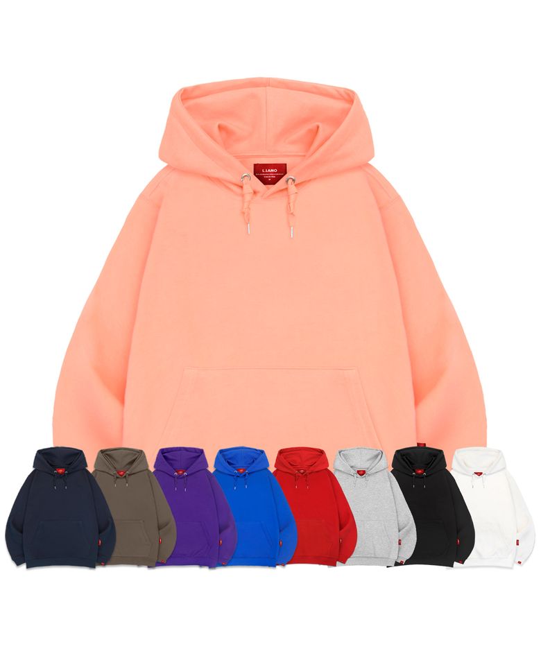 무지 후드티 남녀공용 빅사이즈 S~4XL