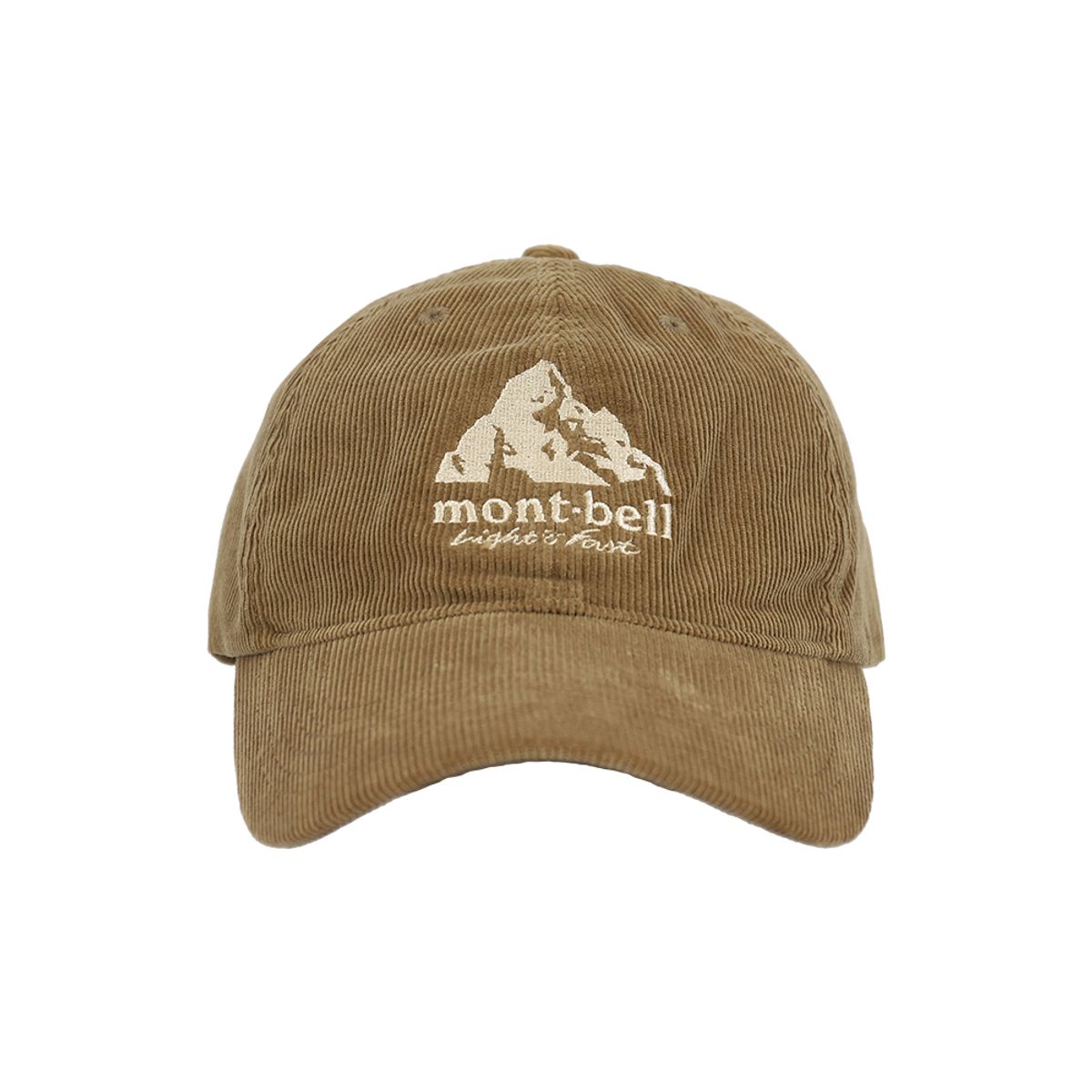 몽벨(MONTBELL) 코어스펀 코듀로이 캡 BEIGE JBEXWUCW152