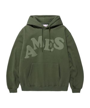BIG TYPO HOODIE KHAKI