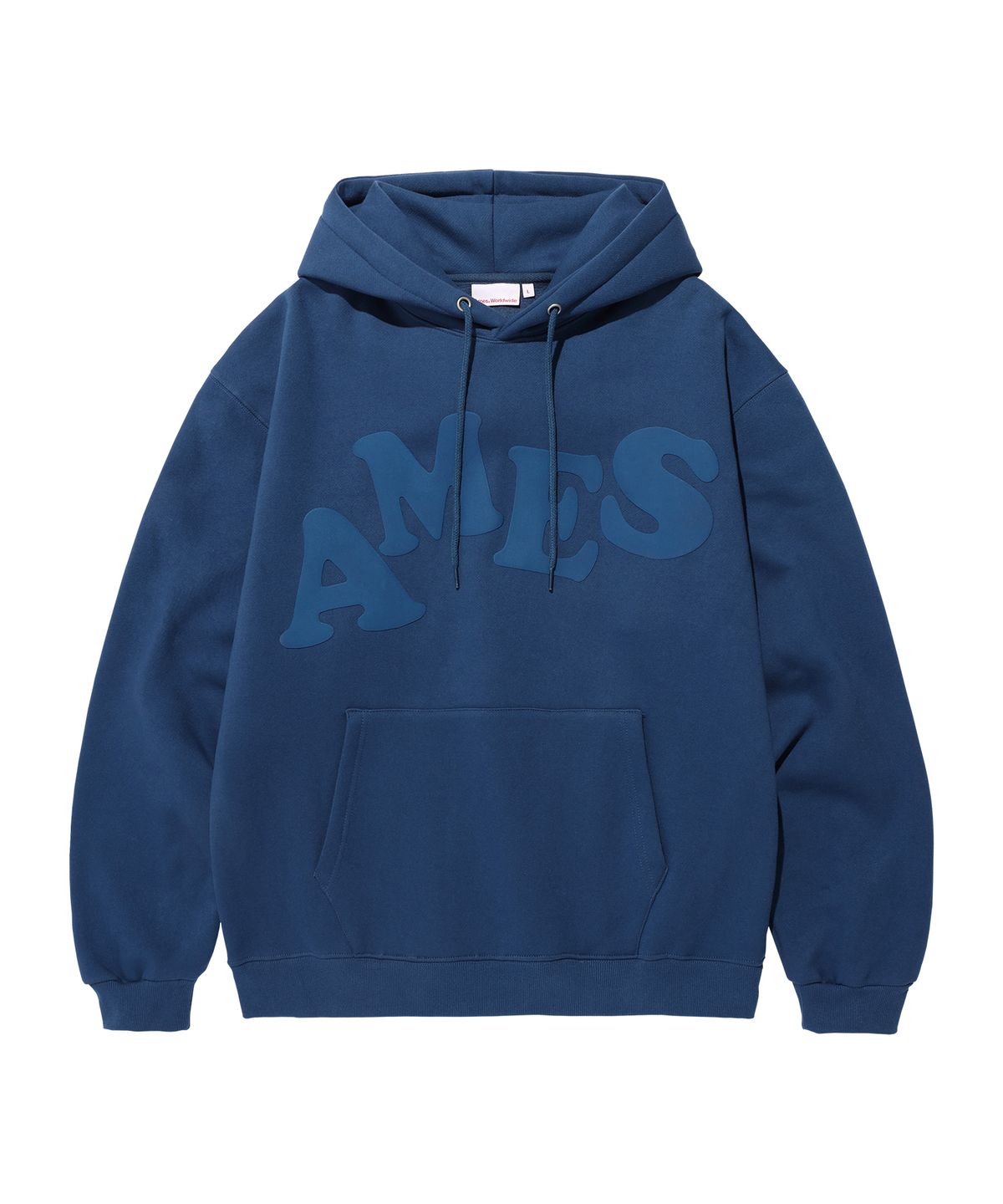 아메스 월드와이드(AMES-WORLDWIDE) BIG TYPO HOODIE NAVY