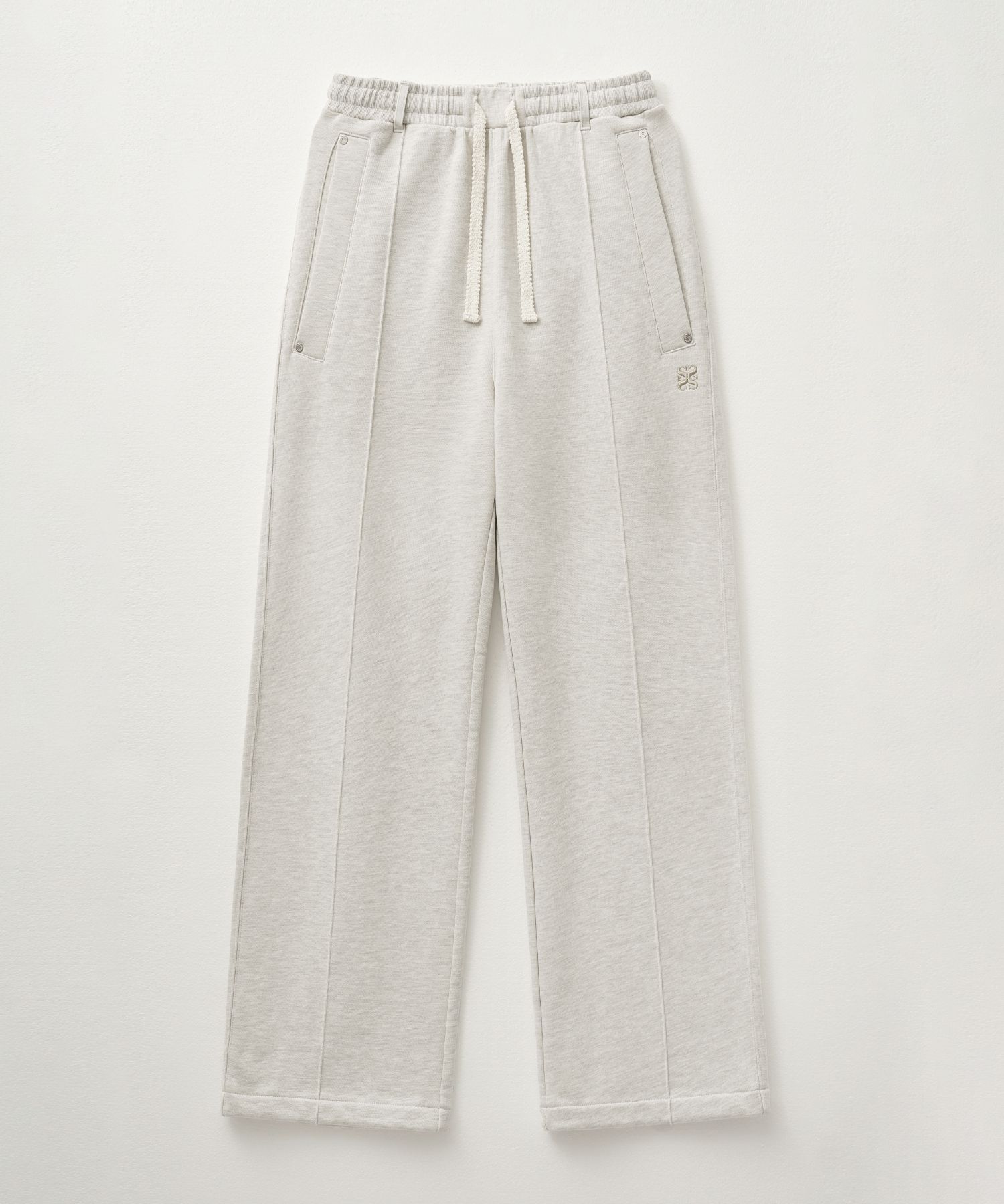24FW★ SATUR ★ TEO COTTON BANDING SWEATPANTS MUSINSA | SATUR Theo Cotton Banding Sweatpants Melange Grey