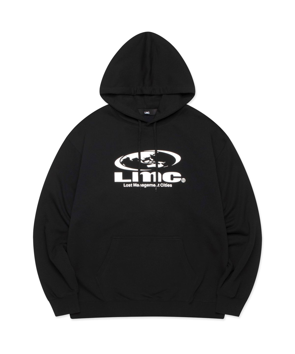 엘엠씨(LMC) OVAL GLOBE HOODIE black