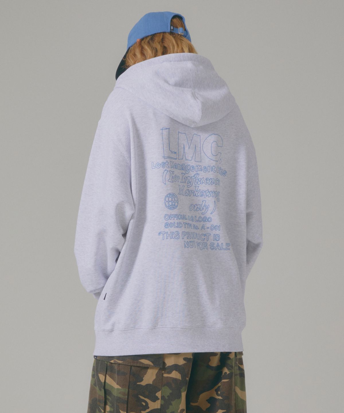 엘엠씨(LMC) FN DOODLE HOODIE light heather gray