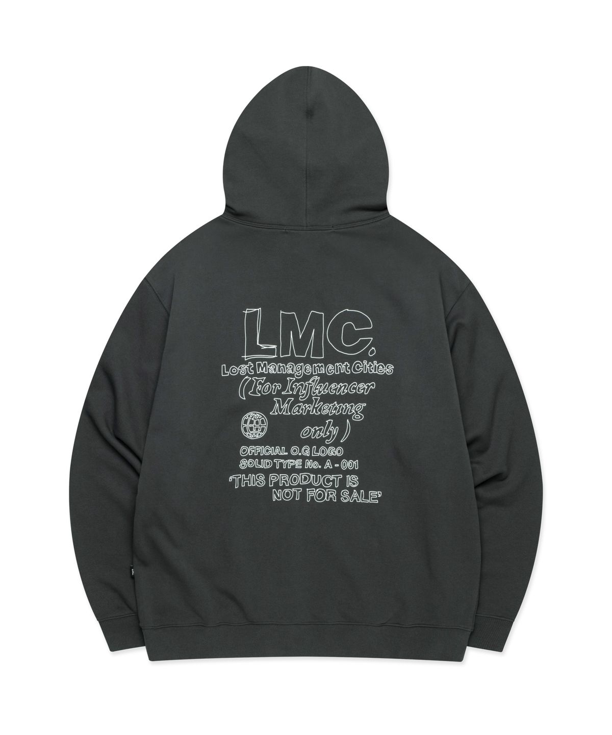 엘엠씨(LMC) FN DOODLE HOODIE charcoal