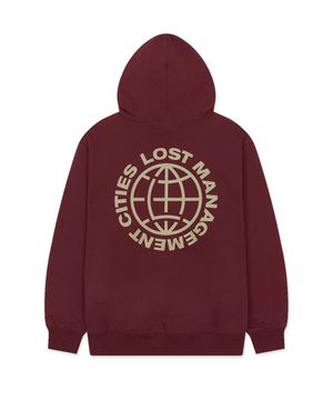 OG COMBO HOODIE burgundy