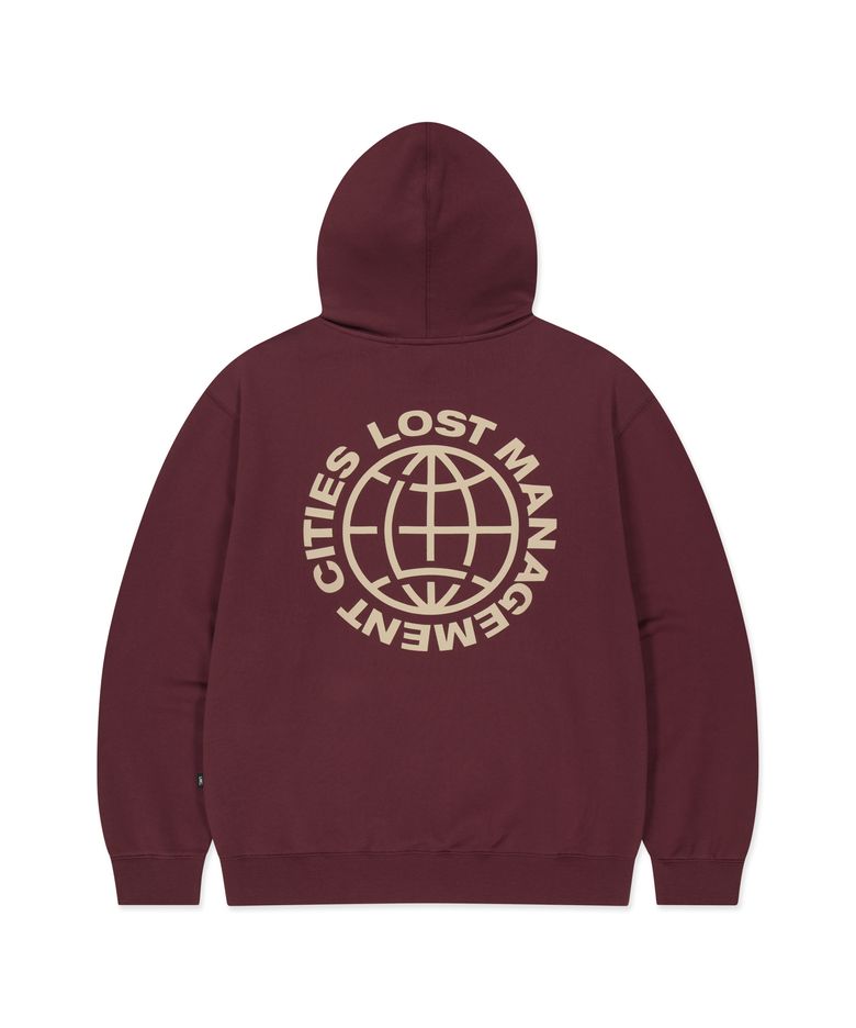 OG COMBO HOODIE burgundy