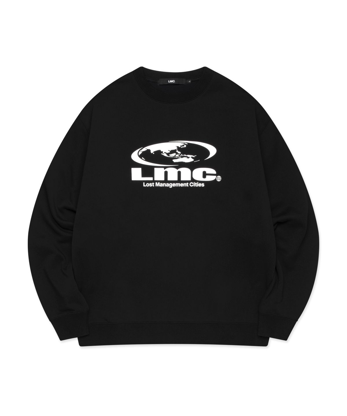 엘엠씨(LMC) OVAL GLOBE SWEATSHIRT black