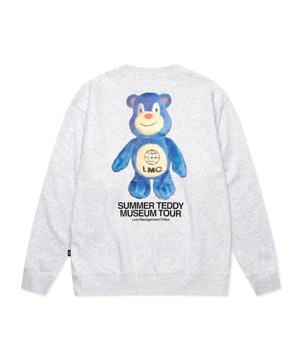 엘엠씨(LMC) SUMMER TEDDY MUSEUM TOUR SWEATSHIRT light heather gray
