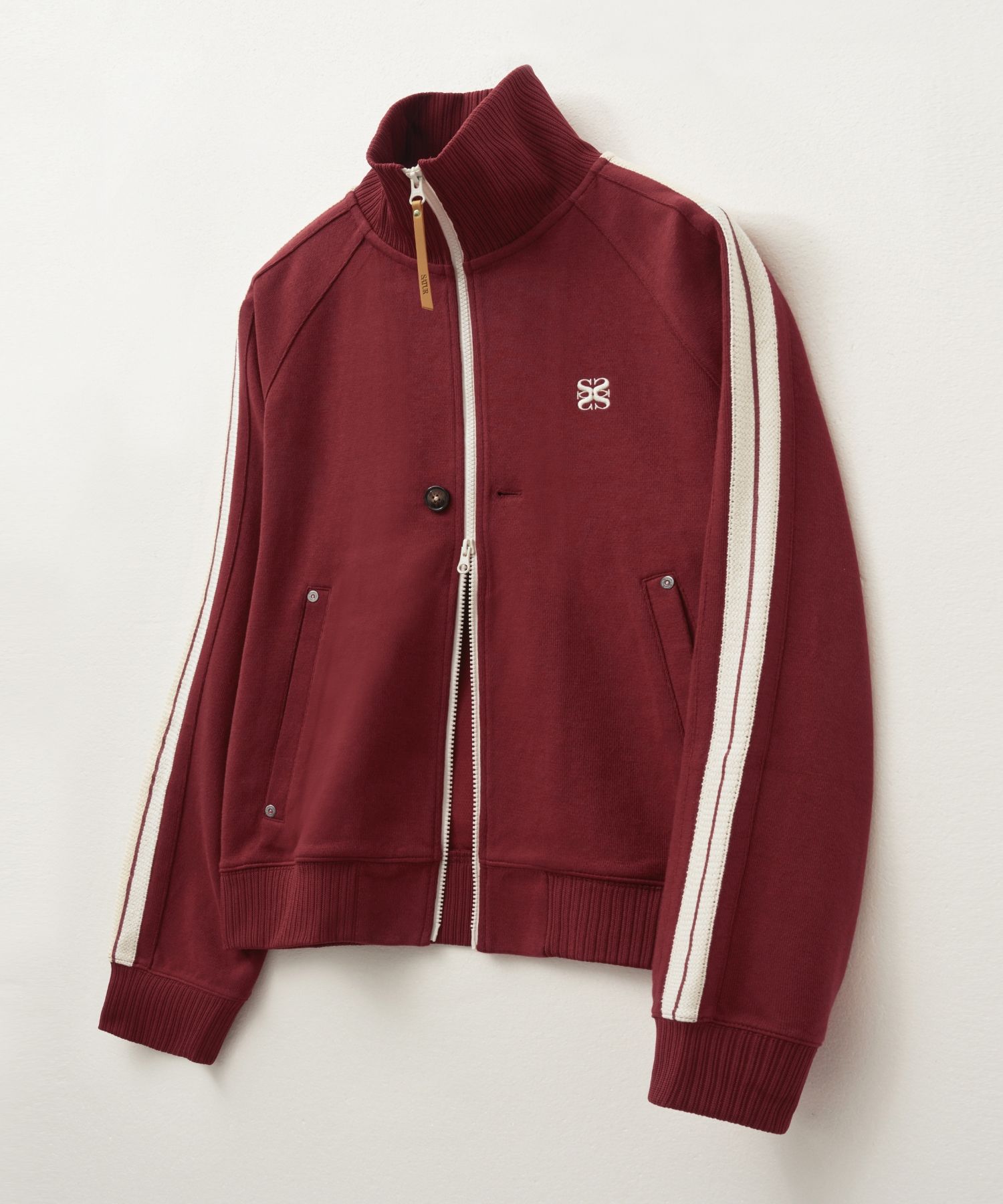 トップス SATUR Lawton All Day Track Zip Up Jacket MUSINSA | SATUR Lawton All Day Track Zip-Up Jacket Burgundy