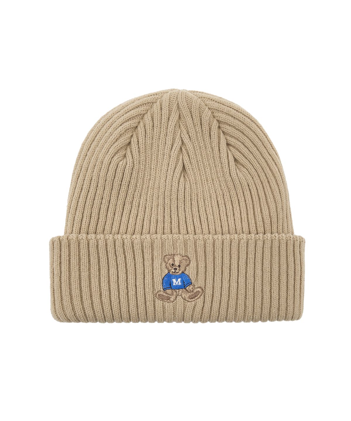 마리떼 프랑소와 저버(MARITHÉ + FRANҪOIS GIRBAUD) DOODLE BEAR BEANIE beige