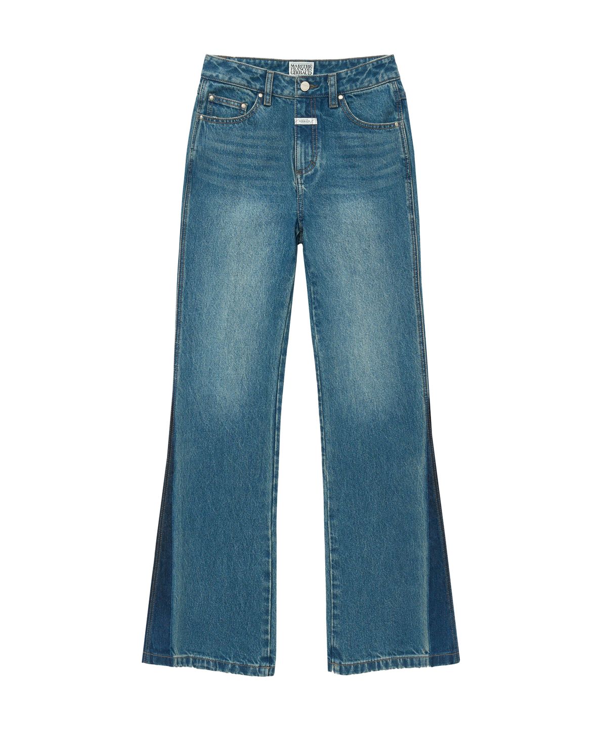 마리떼 프랑소와 저버(MARITHÉ + FRANҪOIS GIRBAUD) W FLARE DENIM PANTS blue