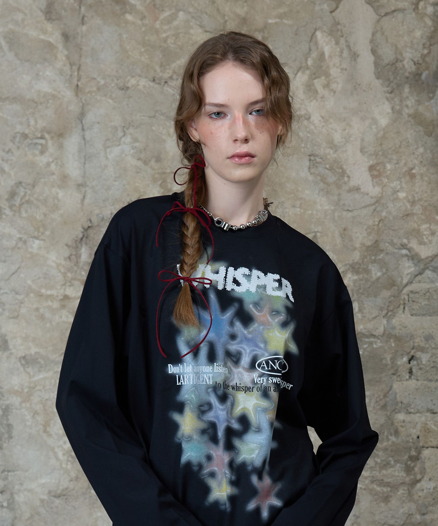 LARTIGENT ♥ L13 WHISPER JERSEY T-SHIRT /追跡付 MUSINSA | LARTIGENT L13 WHISPER JERSEY T-SHIRT(BLACK)