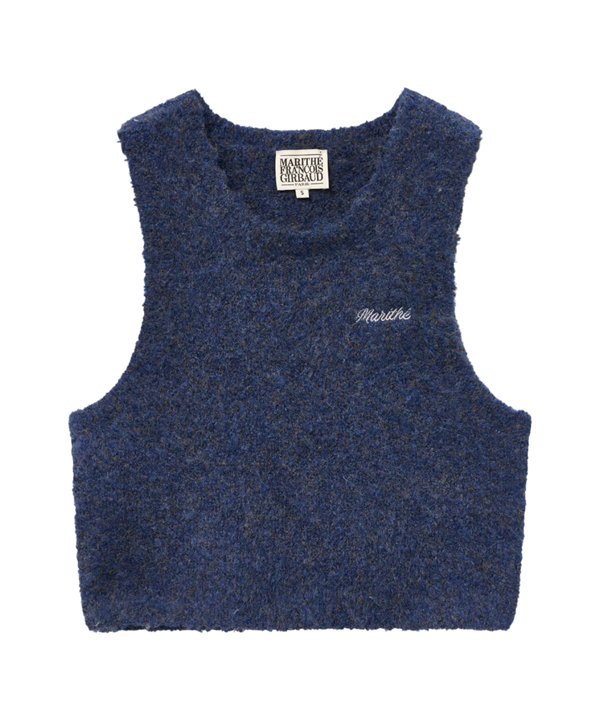 마리떼 프랑소와 저버(MARITHÉ + FRANҪOIS GIRBAUD) W LAYERED KNIT VEST navy