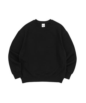 베이직 맨투맨 (블랙)