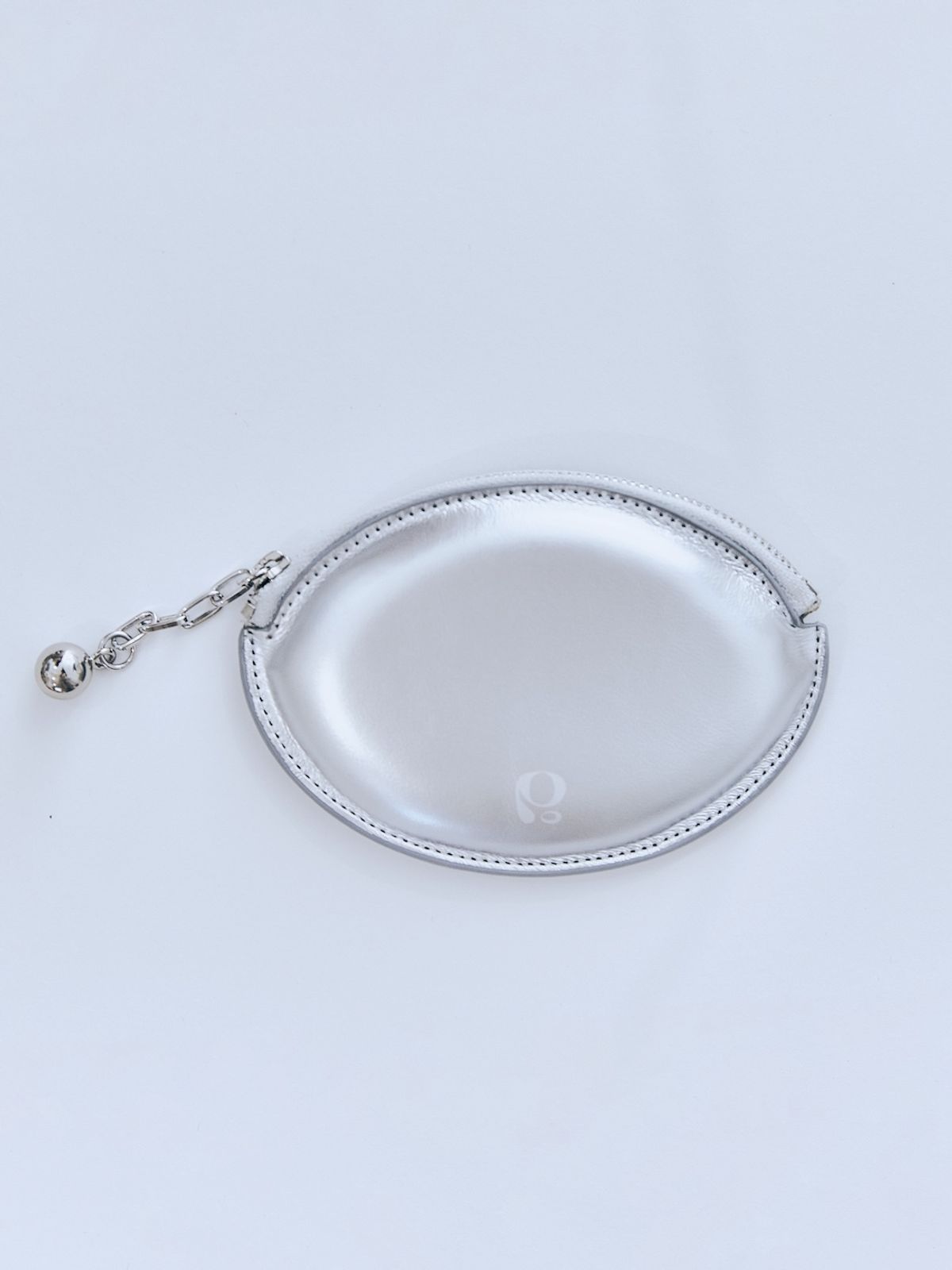 포이에(POIE) ball chain egg card wallet (silver)