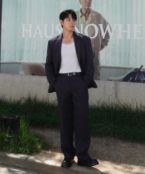 [SET][COUTURE]골조직오버핏자켓 셋업