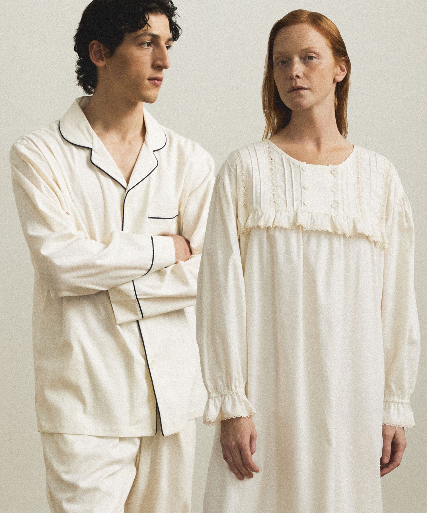 ◆JO'S LOUNGE◆ w Classic Gabardine Onepiece 007 JO21S174 MUSINSA公式 | JO'S LOUNGE (couple) Classic Gabardine Pajama