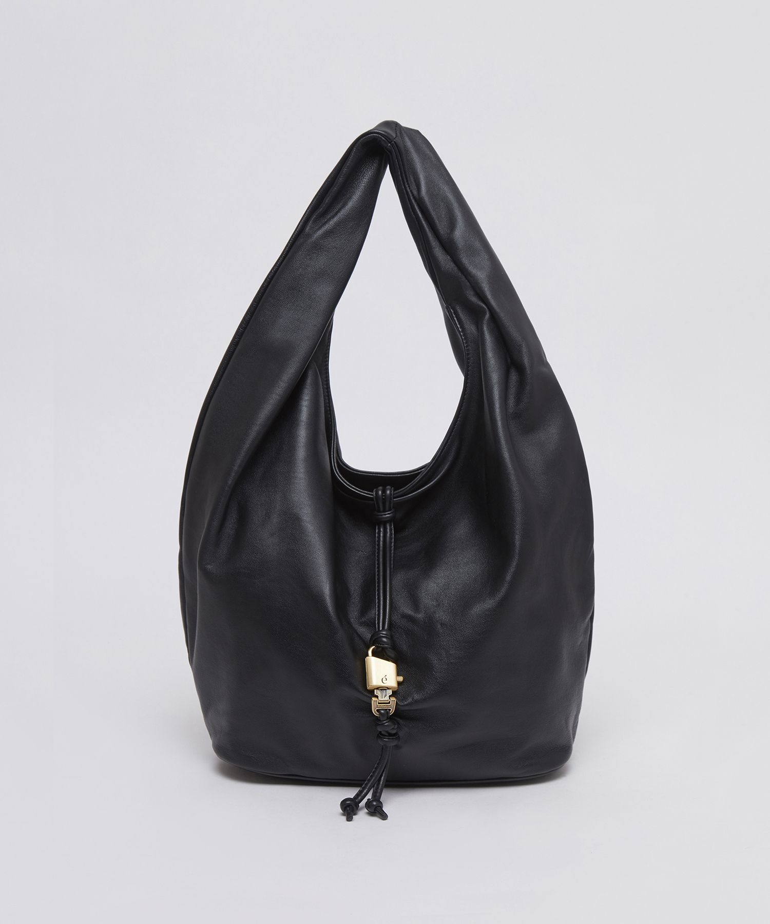 MUSINSA | Archivépke Luv lock hobo bag(Deep sleep)_OVBSX25008BLK