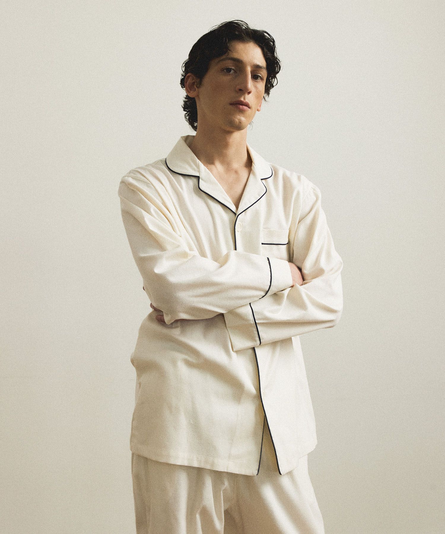 ◆JO'S LOUNGE◆ w Classic Gabardine Pajama Set JC01S174 MUSINSA | JO'S LOUNGE (couple) Classic Gabardine Pajama Set
