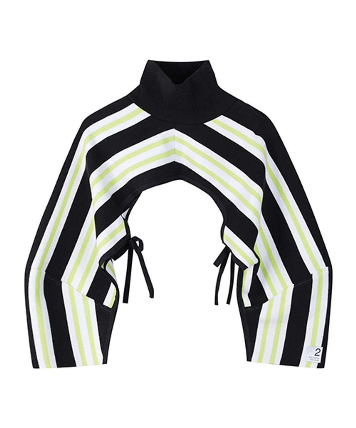 래코드(RECODE) Stripe Knit Bolero_RQWAA24546YEX