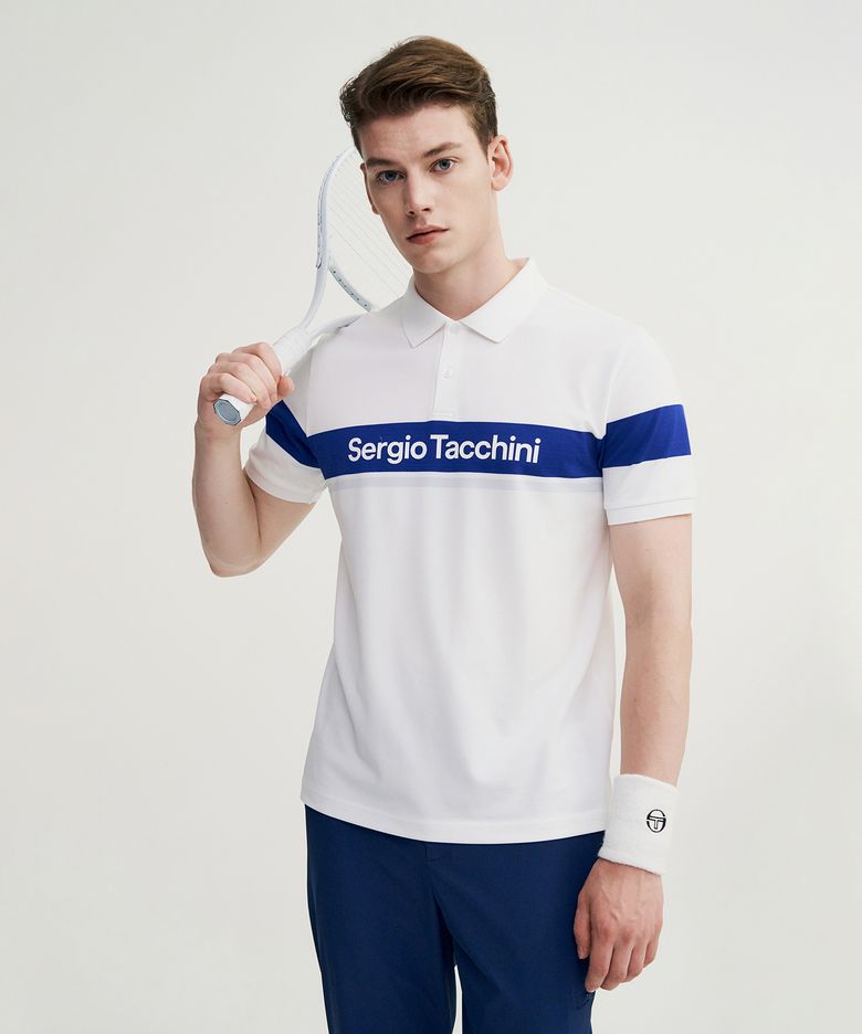 M 고트 다마린도 반팔 폴로 셔츠 (White)