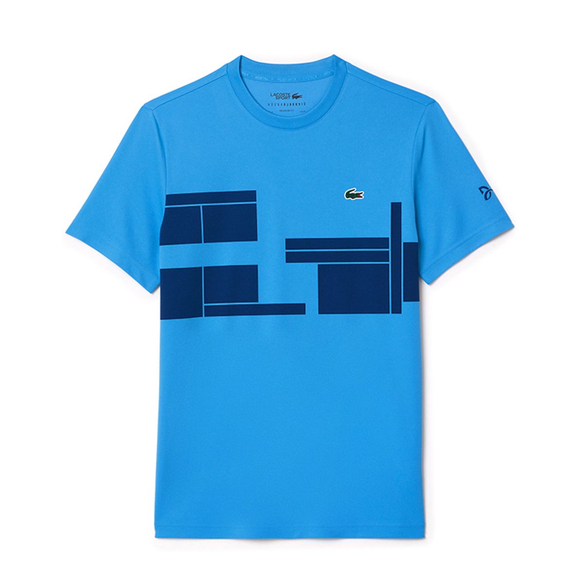 라코스테 테니스(LACOSTE TENNIS) 노박 테니스 티셔츠(TH252554NIDE)